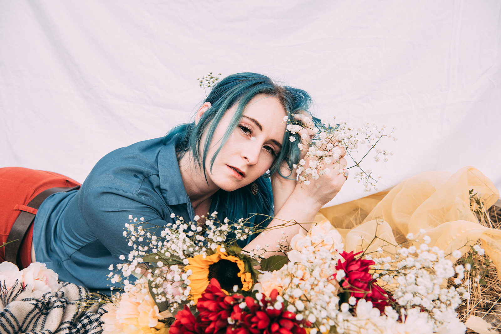 Floral Portrait Photography in South Jordan, UT | Karisa Marie Photography