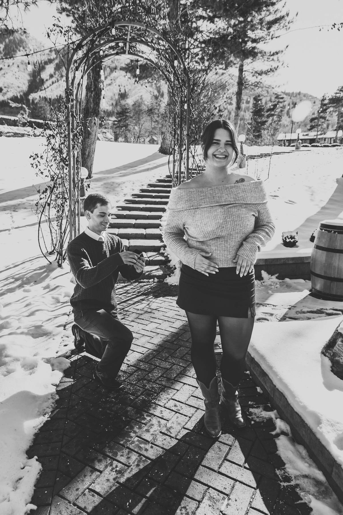 utah proposal and engagement photographer