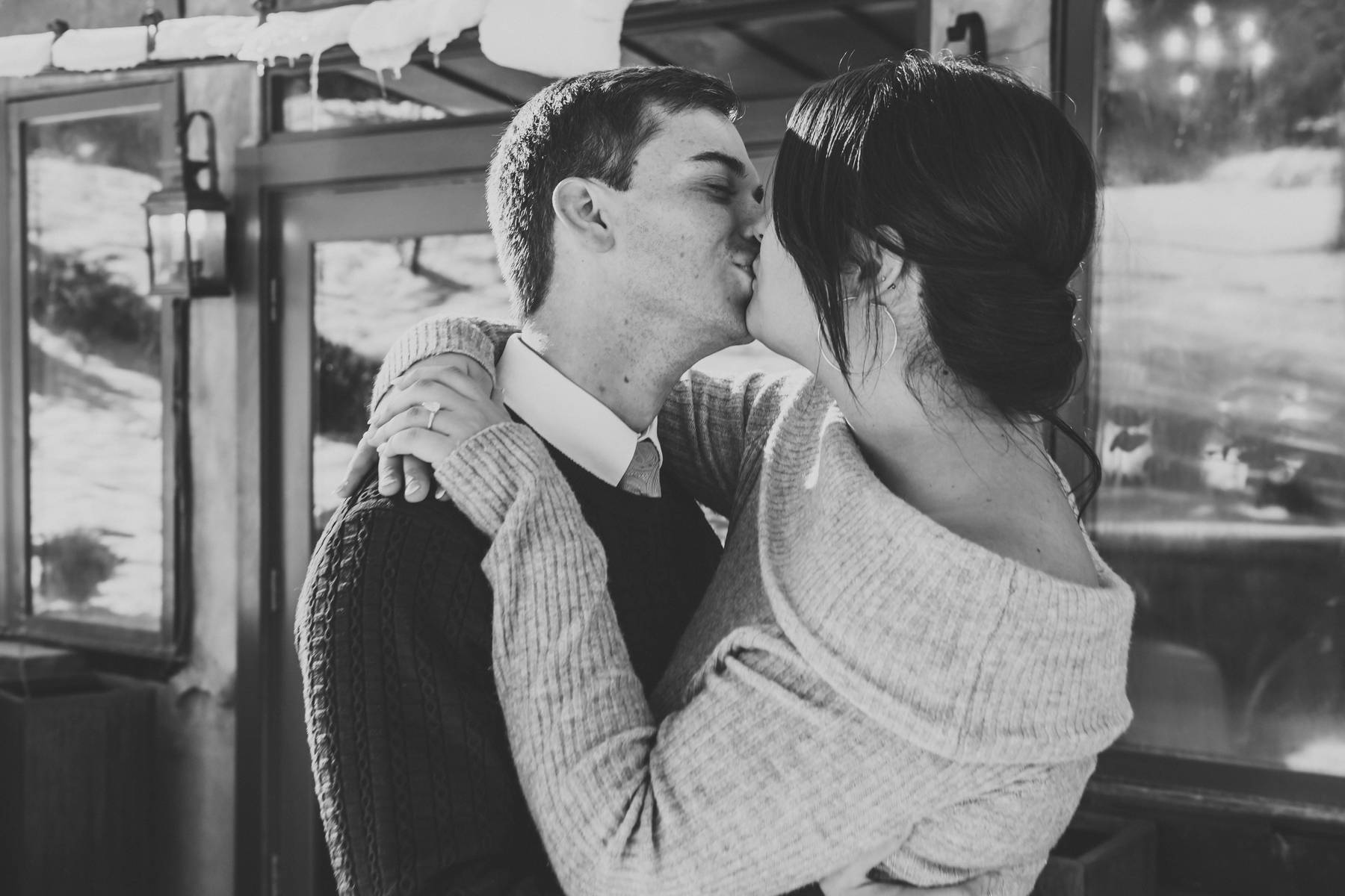 just engaged, proposal photography