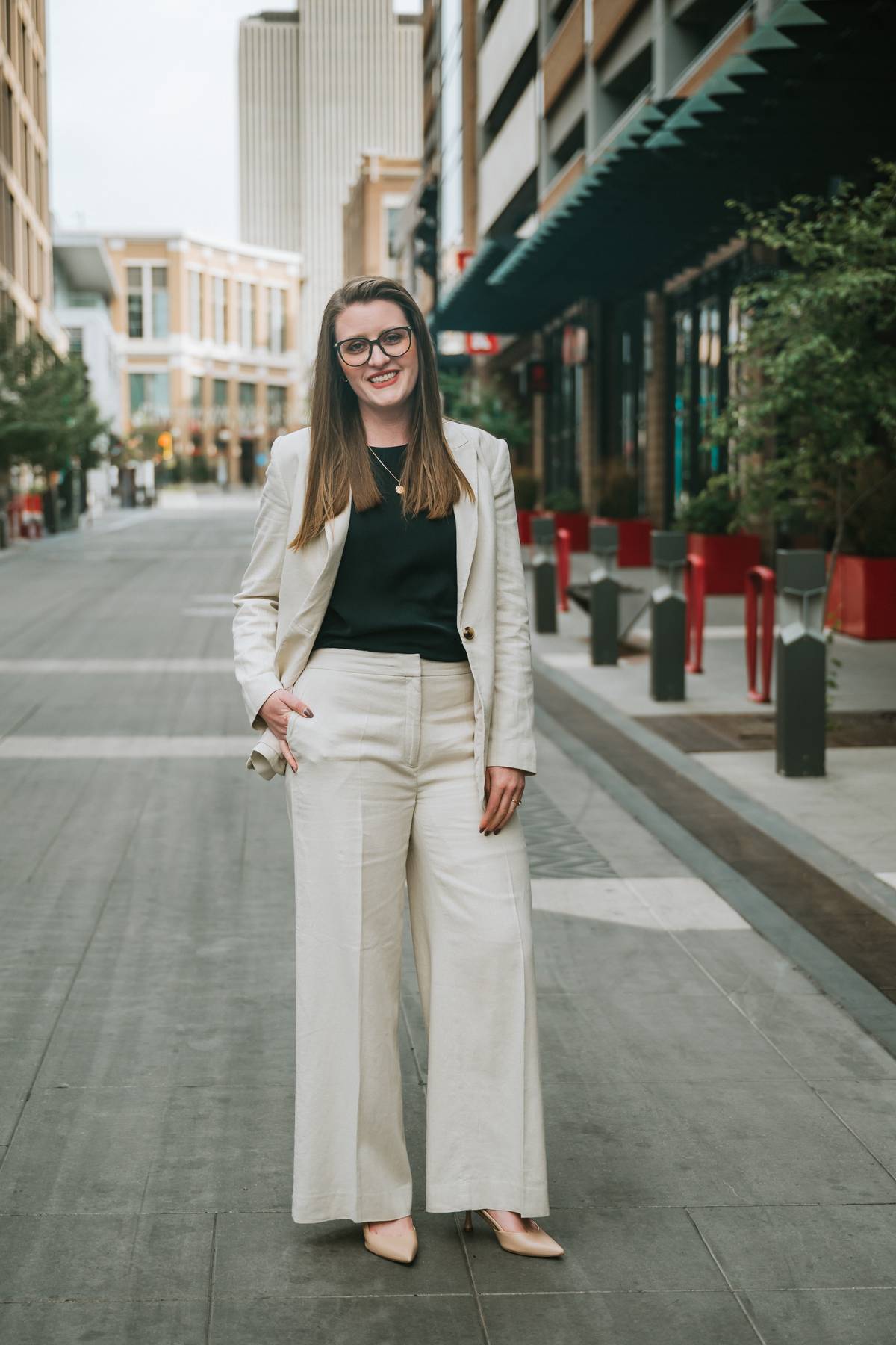 Business branding portraits for professional woman in SLC
