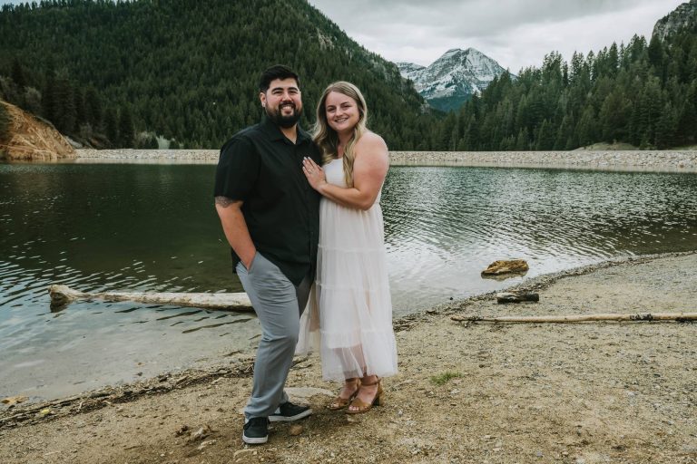Tibble Fork Reservoir Engagements | American Fork Canyon Engagement Photographer