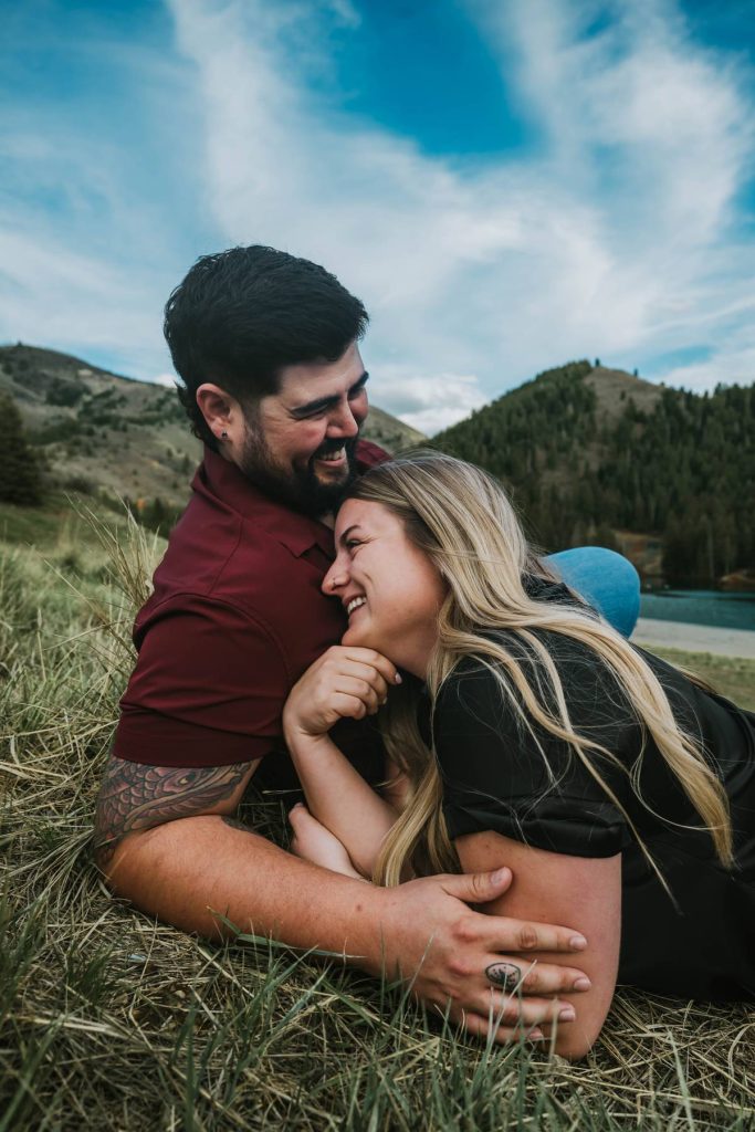 American Fork Canyon engagement photos