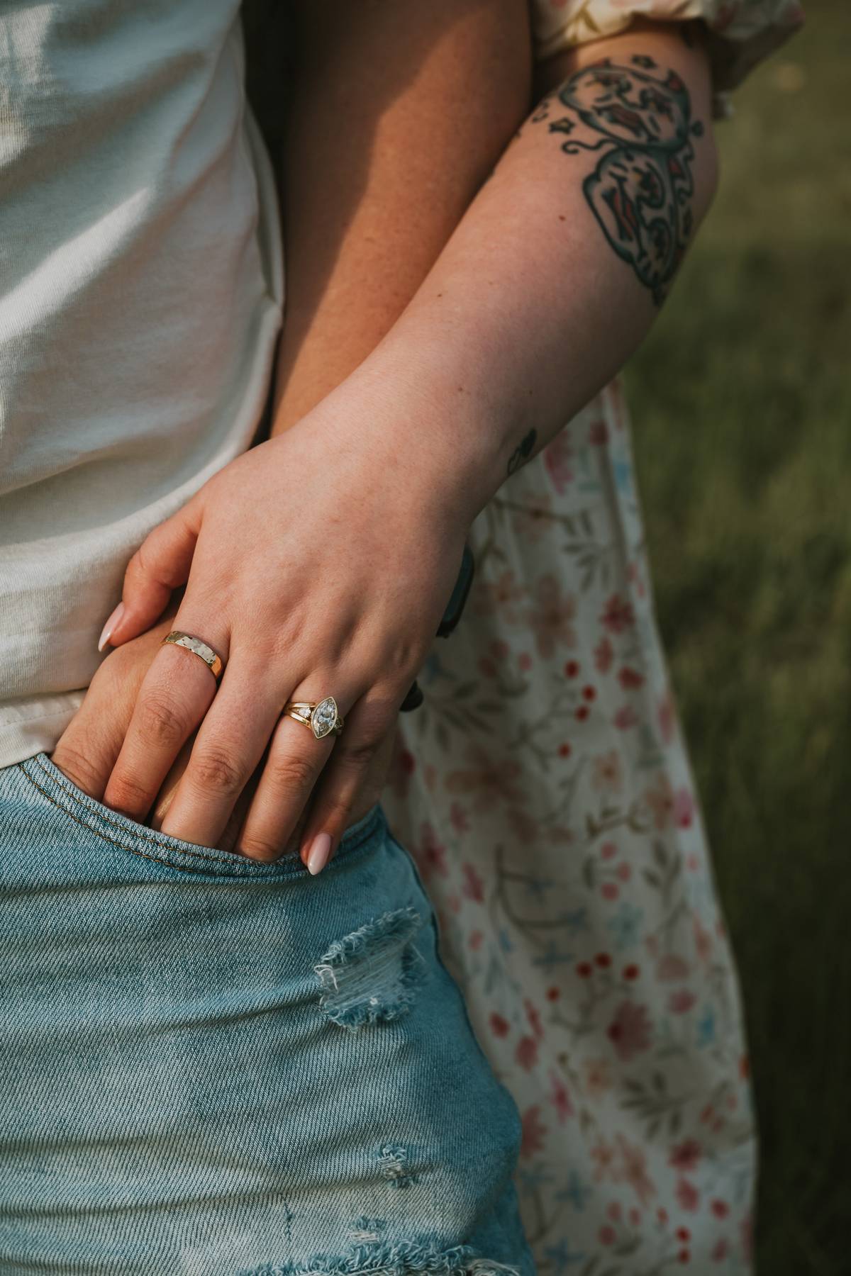 Utah wedding photographer documents authentic couple moments during engagement session